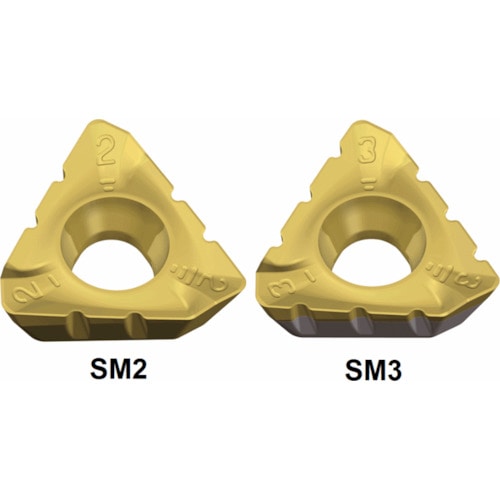 トラスコ中山 テグテック ミーリング加工用チップ ミルラッシュ 442-3516 (ご注文単位10個) 【直送品】