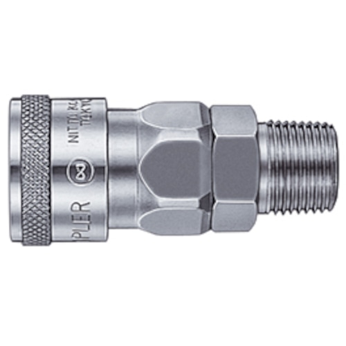 トラスコ中山 日東 鋼鉄製ハイカプラ ふっ素ゴムFKM X－100（04008） 548-4844  (ご注文単位1個) 【直送品】