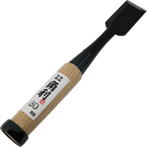 トラスコ中山 KAKURI 追入のみ 面取 30mm 白樫柄 268-4302  (ご注文単位1本) 【直送品】