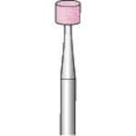 トラスコ中山 ナカニシ 軸付砥石 (10本入) 粒度#80 ピンク 円筒 外径4mm 829-3373 (ご注文単位1パック) 【直送品】