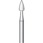 トラスコ中山 ナカニシ 軸付砥石 (10本入) 粒度#500 ホワイト 砲弾 外径3mm 829-3383 (ご注文単位1パック) 【直送品】