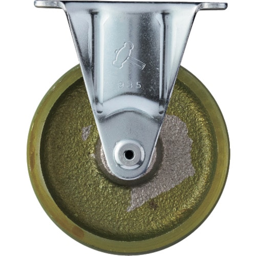 トラスコ中山 ハンマー プレート式固定鋳物キャスター 75径 Sシリーズ 814-2890 (ご注文単位1個) 【直送品】