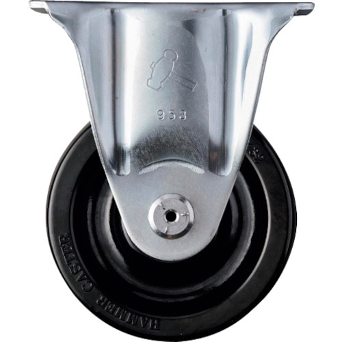 トラスコ中山 ハンマー 固定式フェノール車輪 100mm 814-2911 (ご注文単位1個) 【直送品】