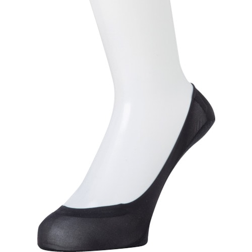 トラスコ中山 オカモト ココピタ浅履き縫製21-23ブラック 507-7852 (ご注文単位1足) 【直送品】