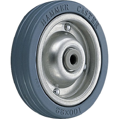 トラスコ中山 ハンマー E型プレスタイヤ車輪 75mm 814-1331 (ご注文単位1個) 【直送品】