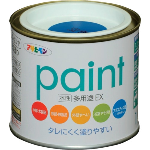 トラスコ中山 アサヒペン 水性多用途EX 1／5L 空色 824-8949  (ご注文単位1缶) 【直送品】