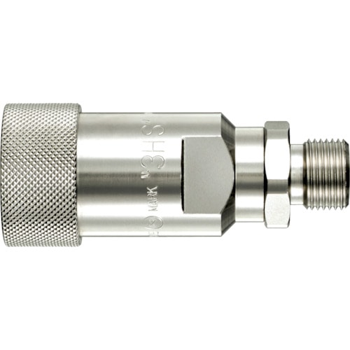 トラスコ中山 日東 HSPカプラソケット おねじタイプ/平行ねじ・めすシート 相手側取付サイズG1/2(08384) 777-9003 (ご注文単位1個) 【直送品】