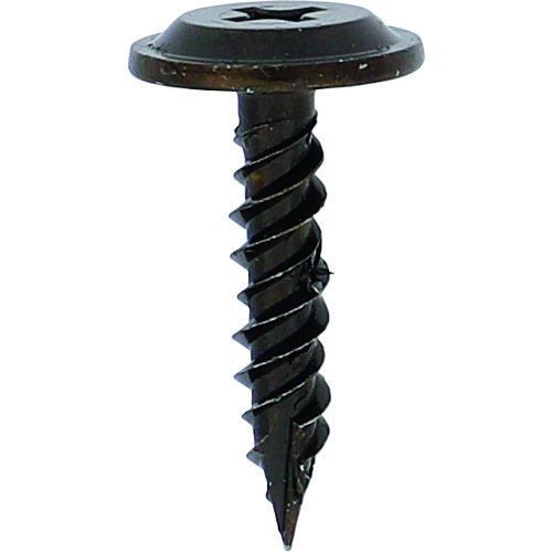 トラスコ中山 OHSATO 亜鉛黒すっごく速い三条金具ビス4X19 204-7915 (ご注文単位1箱) 【直送品】