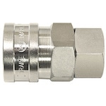 トラスコ中山 日東 ステンレス製ハイカプラ ふっ素ゴムFKM X-100(04134) 546-9193 (ご注文単位1個) 【直送品】