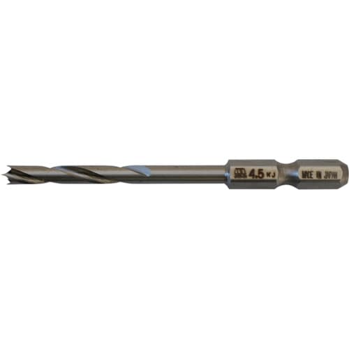 トラスコ中山 スターエム 竹用ドリル 4.5 123-9254 (ご注文単位6本) 【直送品】