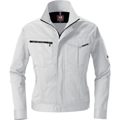 トラスコ中山 バートル ブルゾン 6071-5-LL シルバー 114-9729 (ご注文単位1着) 【直送品】