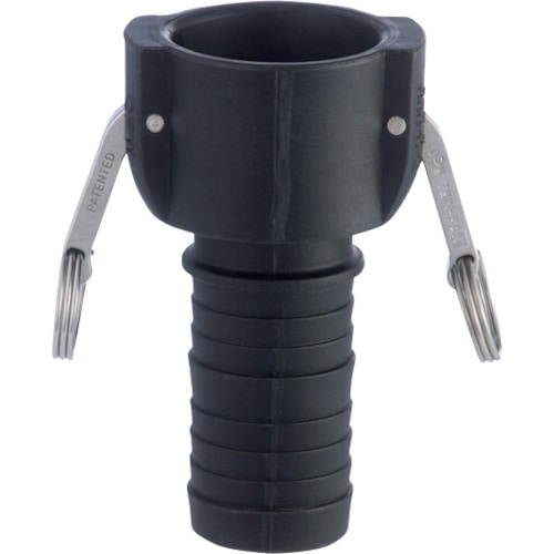 トラスコ中山 トヨックス カムロック カプラー ホースシャンク 樹脂 633-C 3/4インチ PP 546-8007 (ご注文単位1個) 【直送品】