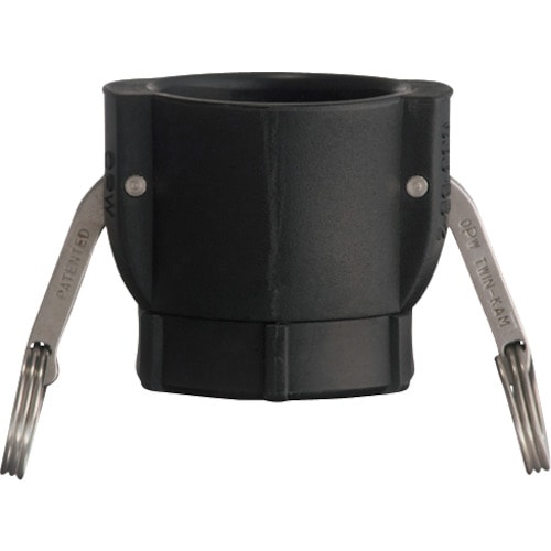 トラスコ中山 トヨックス カムロック カプラー メネジ 樹脂 633-DB 1インチ PP 547-2785 (ご注文単位1個) 【直送品】