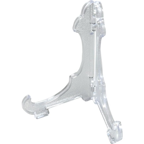 トラスコ中山 福井金属工芸 皿立て 5号 プラスチック 透明 6581-4 522-8199 (ご注文単位1個) 【直送品】