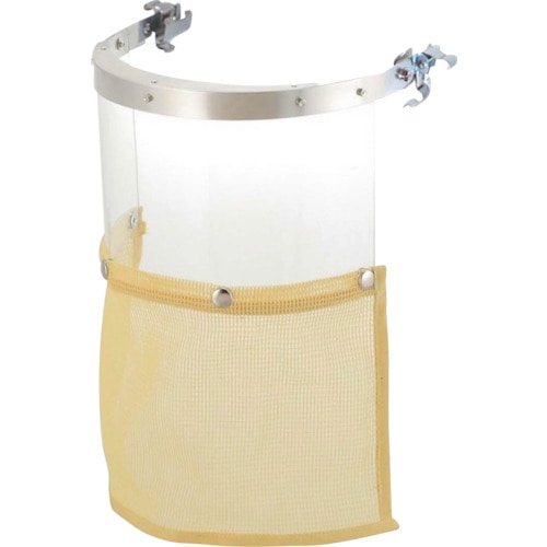 トラスコ中山 トーアボージン 下部ケブラーメッシュタレ付き防災面 694KV-N3 617-2944 (ご注文単位1個) 【直送品】