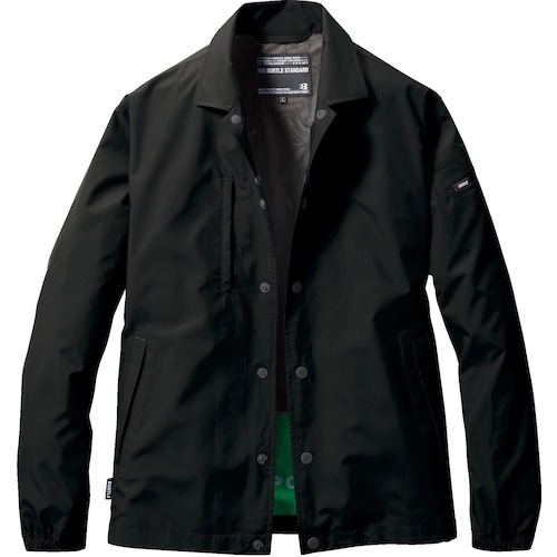 トラスコ中山 バートル コーチジャケット(ユニセックス) 710-35-M ブラック 425-1552 (ご注文単位1着) 【直送品】