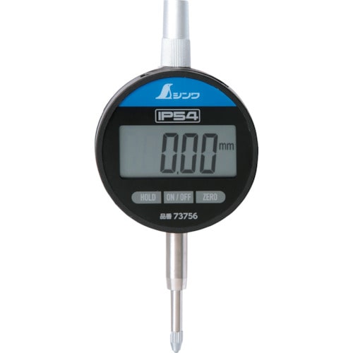 トラスコ中山 シンワ デジタルインジケーター 0.01mm/12.7mm 防塵防水 286-9077 (ご注文単位1台) 【直送品】