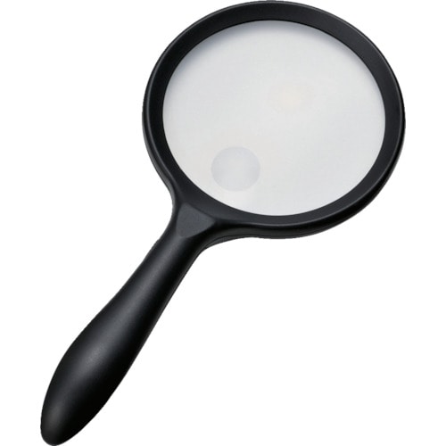 トラスコ中山 シンワ ルーペ A-6 110mm 2重焦点 LEDライト付 783-2176 (ご注文単位1個) 【直送品】