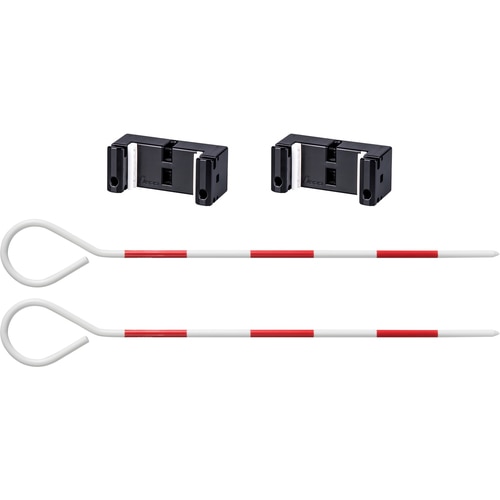 トラスコ中山 シンワ 標尺スタンド クロス・指示機能 スタンド2個・ピンポール2本付 557-4581 (ご注文単位1個) 【直送品】