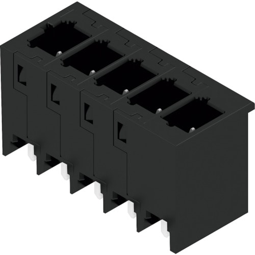 トラスコ中山 ワイドミュラー ワイドミュラー コネクタ 基板側ソケット MPSシリーズ／ロック付きロック無し共通 7.50／05／180 369-0746  (ご注文単位1個) 【直送品】