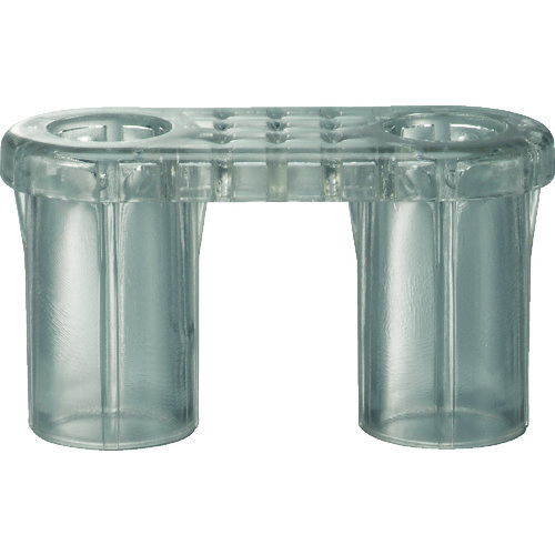 トラスコ中山 サンコー プラスチックフェンス用ジョイントCU型 805199 透明 459-3588 (ご注文単位1個) 【直送品】