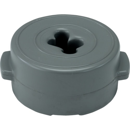 トラスコ中山 サンコー プラスチックフェンス用ウエイト 805209 ライトグレー 459-3596 (ご注文単位1個) 【直送品】