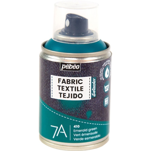 トラスコ中山 ペベオ 布用水性アクリルスプレー セタスプレー 100ml エメラルドグリーン 555-1592  (ご注文単位1本) 【直送品】