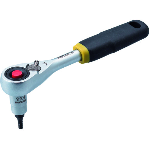 トラスコ中山 プロクソン ショートラチェットハンドル1/4 232-1008 (ご注文単位1個) 【直送品】