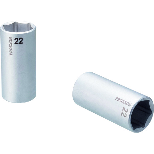 トラスコ中山 プロクソン ディープソケット3／8”（6角タイプ） 22mm 239-3136  (ご注文単位1個) 【直送品】