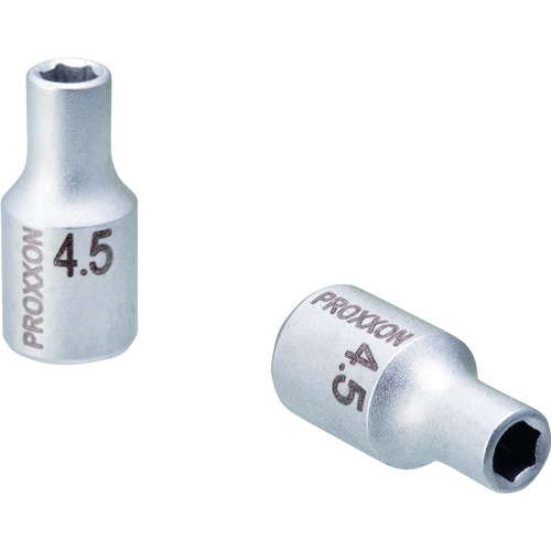 トラスコ中山 プロクソン ソケット1/4”(6角タイプ) 4.5mm 239-1608 (ご注文単位1個) 【直送品】