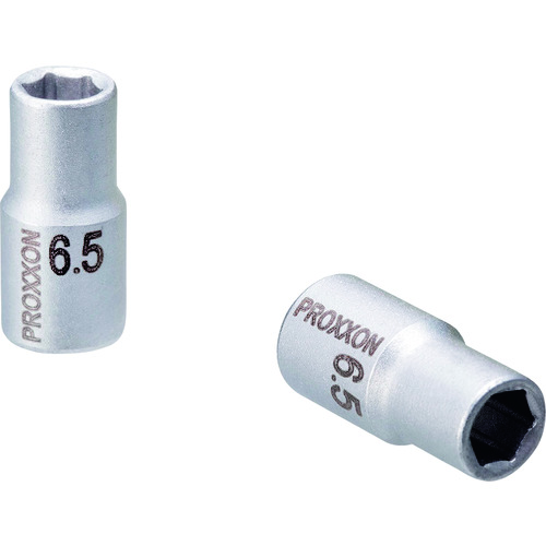 トラスコ中山 プロクソン ソケット1/4”(6角タイプ) 6.5mm 239-1593 (ご注文単位1個) 【直送品】