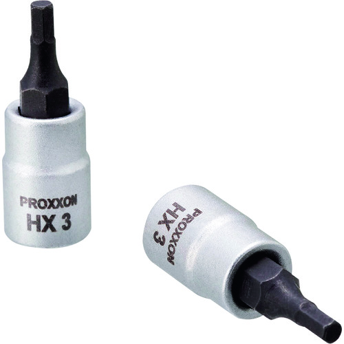 トラスコ中山 プロクソン ヘックスビットソケット1/4” 3mm 239-3163 (ご注文単位1個) 【直送品】