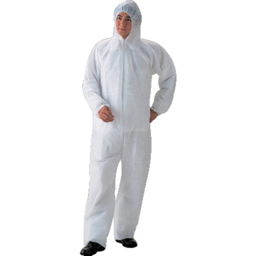 トラスコ中山 AS デイスポつなぎ服 男性用 828-6327  (ご注文単位1着) 【直送品】