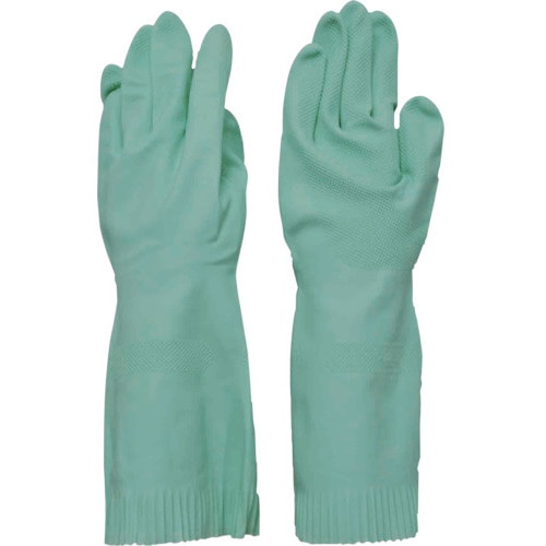 トラスコ中山 ダンロップ 天然ゴム グッドネ厚手 Mグリーン 576-4721 (ご注文単位1組) 【直送品】