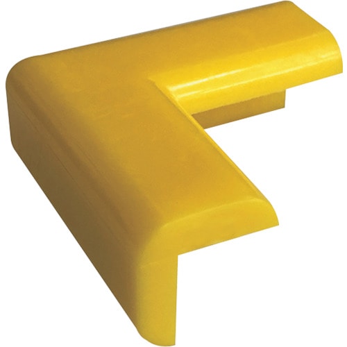 トラスコ中山 カーボーイ 安心クッションSTRONGコーナー用 極細 イエロー 356-3482 (ご注文単位1個) 【直送品】