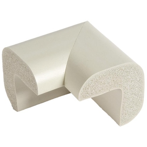 トラスコ中山 カーボーイ 安心クッション コーナー用 大 ライトグレー 854-7794 (ご注文単位1本) 【直送品】