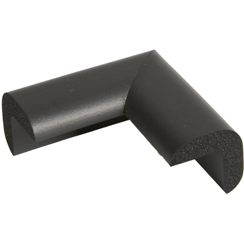 トラスコ中山 カーボーイ 安心クッション コーナー用 小 ブラック 854-7816 (ご注文単位1本) 【直送品】