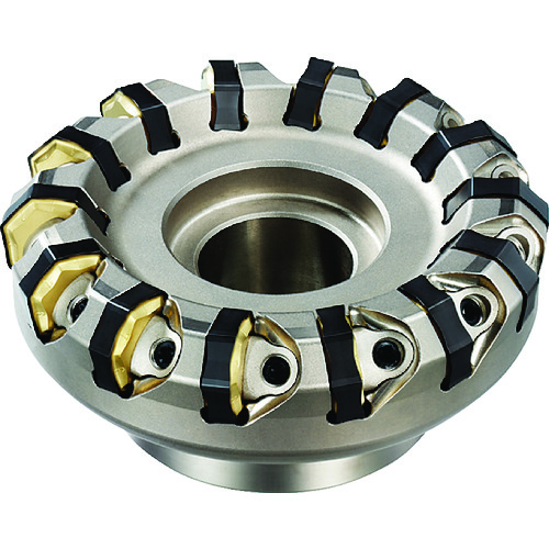 トラスコ中山 三菱 AHX640W形 多コーナ形鋳鉄正面削り 鋳鉄高送り用アーバタイプ正面フライス 右勝手 656-7703 (ご注文単位1本) 【直送品】