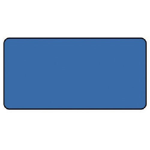 トラスコ中山 ユニット 配管ステッカー 青無地（極小） 30×60 10枚組 745-6042  (ご注文単位1組) 【直送品】