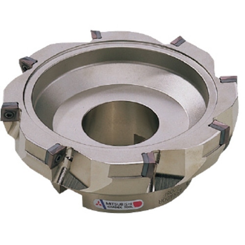 トラスコ中山 三菱 ASX400形 汎用肩削り アーバタイプ正面フライス 右勝手 225-6461  (ご注文単位1個) 【直送品】