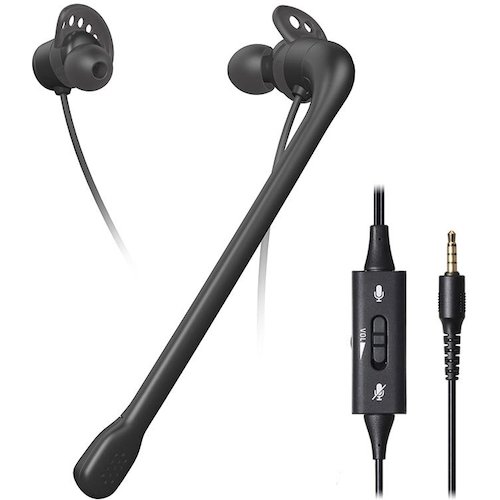 トラスコ中山 オーディオテクニカ インナーイヤーヘッドセット 582-5498 (ご注文単位1個) 【直送品】