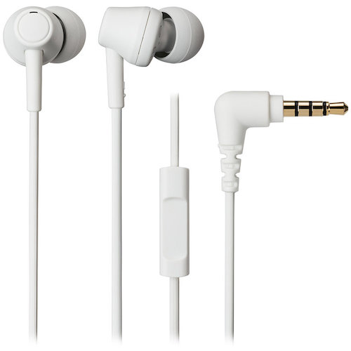 トラスコ中山 オーディオテクニカ マイク付きイヤホン 582-3682 (ご注文単位1個) 【直送品】