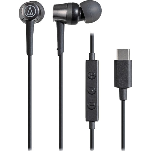 トラスコ中山 オーディオテクニカ USB Type-C用イヤホン 582-2199 (ご注文単位1個) 【直送品】