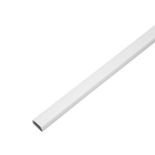 トラスコ中山 バッファロー 壁用フラットモール ストレート両面テープ付1m 幅22mm ホワイト 453-8175 (ご注文単位1個) 【直送品】