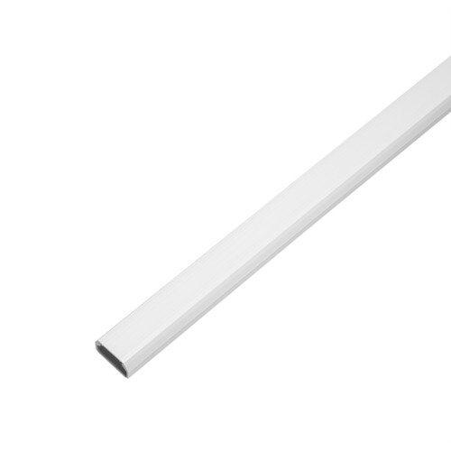 トラスコ中山 バッファロー 壁用フラットモール ストレート両面テープ付1m 幅26mm ホワイト 453-8121 (ご注文単位1個) 【直送品】