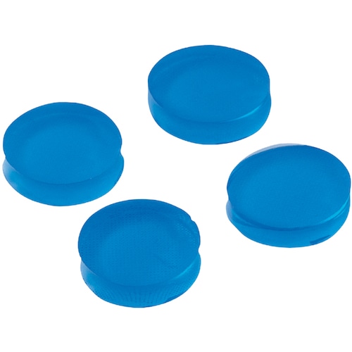 トラスコ中山 バッファロー 耐震ジェルマット 丸型 直径20mm 4枚入 459-4890 (ご注文単位1個) 【直送品】