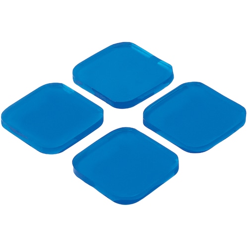 トラスコ中山 バッファロー 耐震ジェルマット 四角 40mm×40mm×5mm 4枚入 459-4893 (ご注文単位1個) 【直送品】