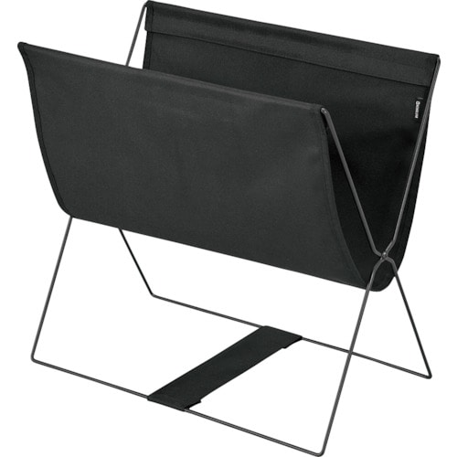 トラスコ中山 キングジム サイドバッグスタンド 黒 388-6747 (ご注文単位1個) 【直送品】