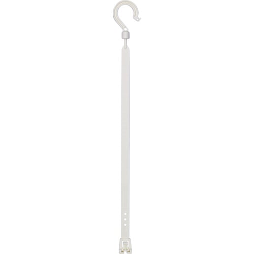 トラスコ中山 日動 万能フッカー 400mm 丸フック付 【ホワイト】 434-9588 (ご注文単位1本) 【直送品】