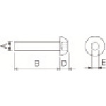トラスコ中山 京セラ 部品 ねじ 208-9599  (ご注文単位1個) 【直送品】